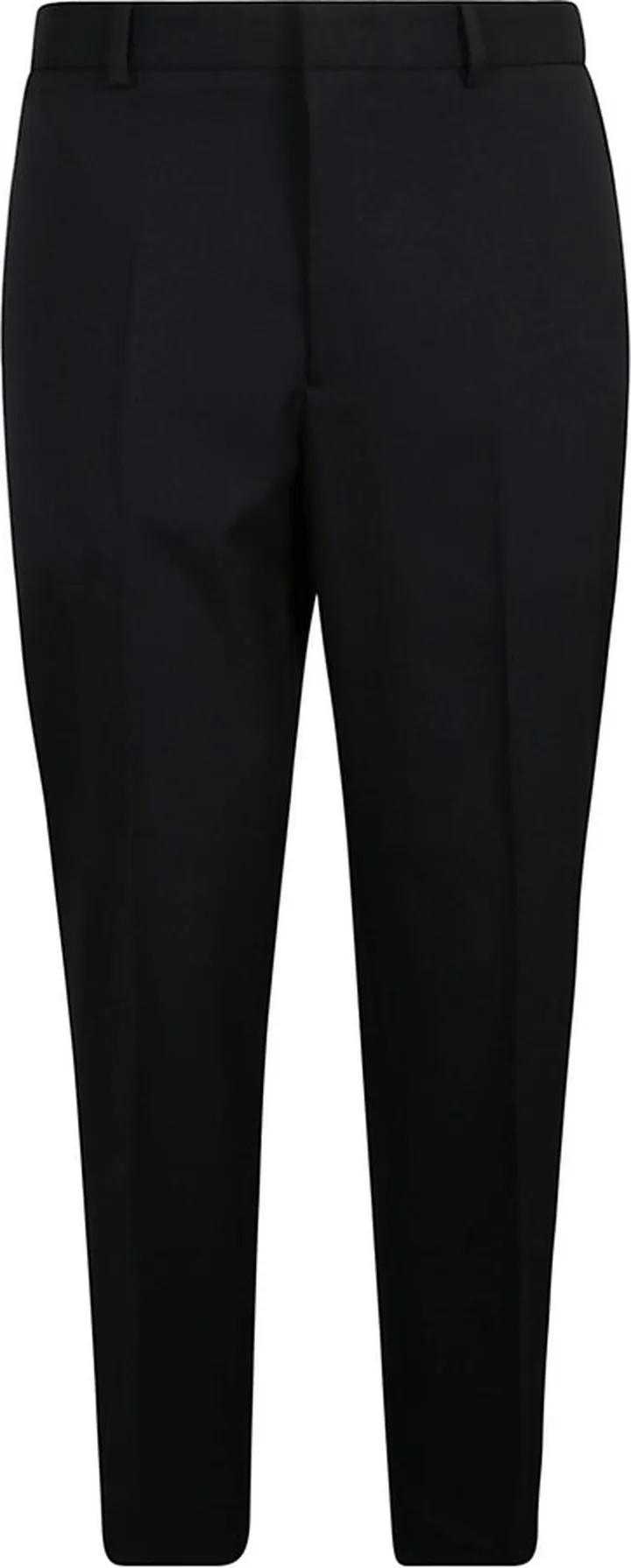 Plain Cropped Trousers