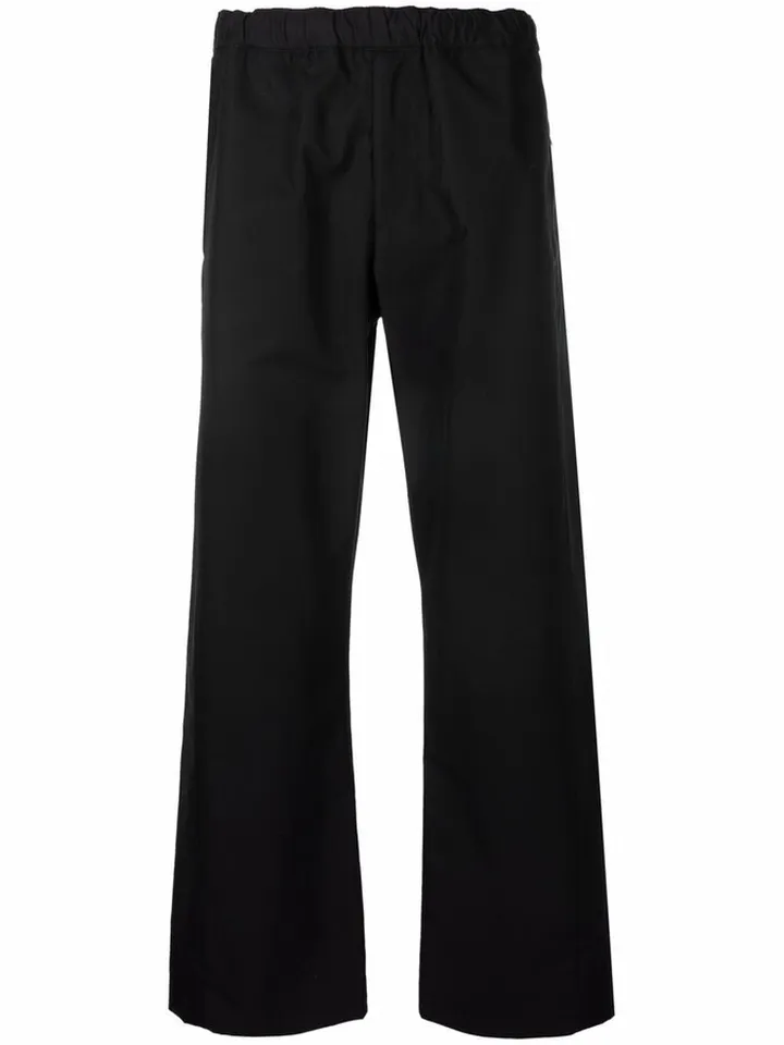 Elasticated Waistband Straight Trousers