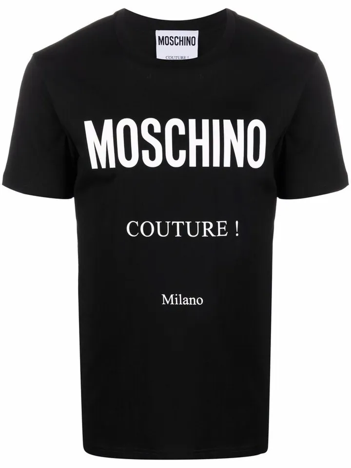Couture logo-print T-shirt