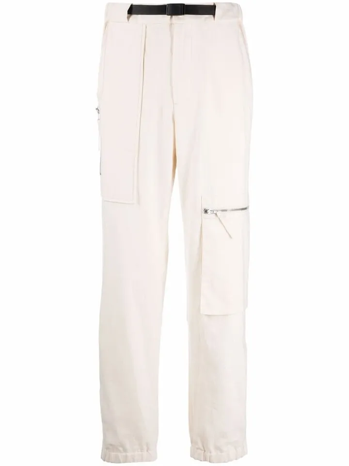 Straight-Leg Cargo Trousers