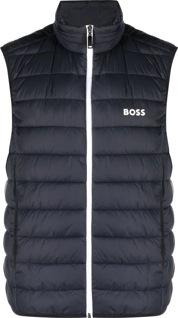 Logo-Print Padded Gilet