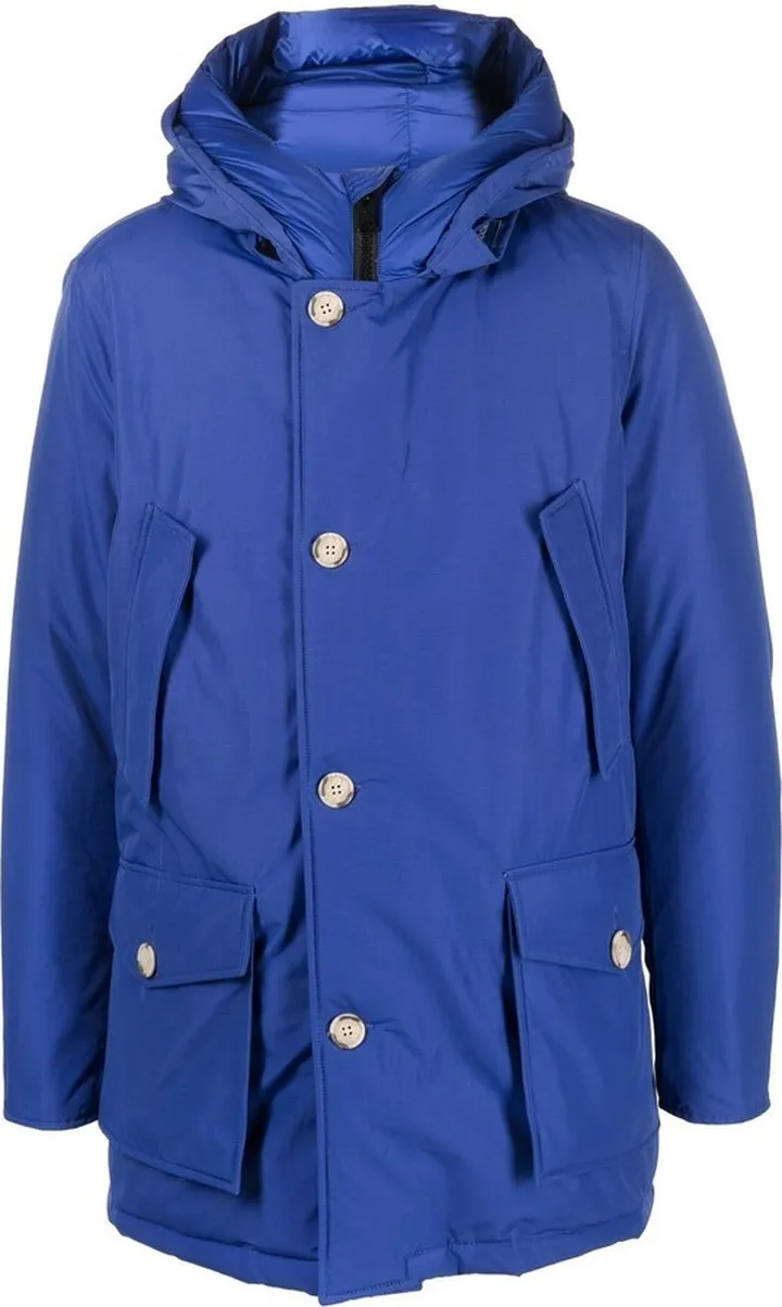 Arctic padded hooded coat