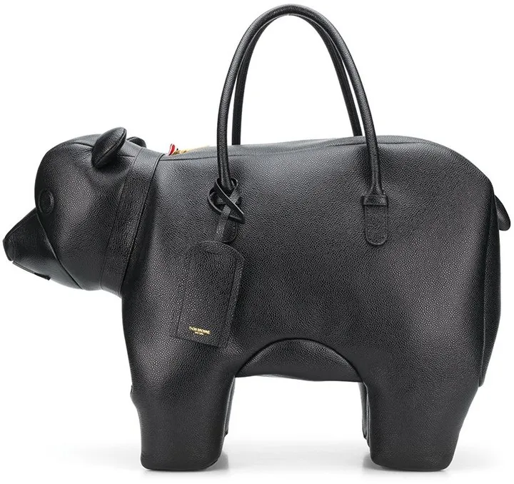 Bear pebbled bag