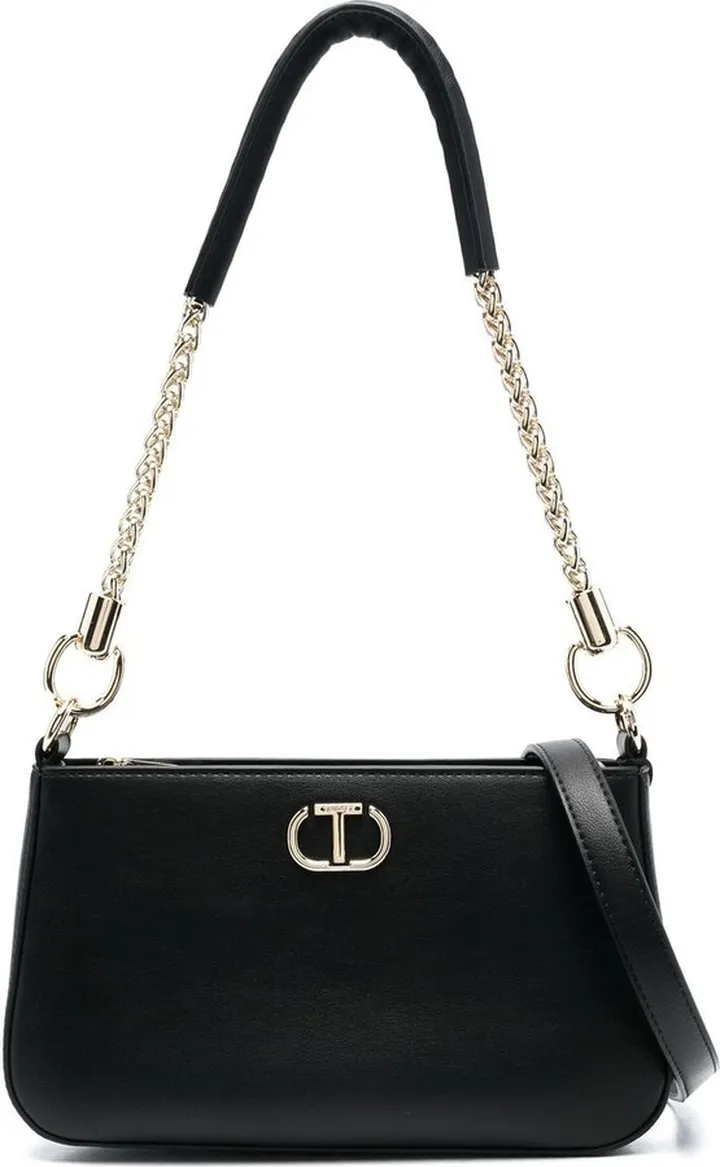 Logo-Plaque Crossbody Bag