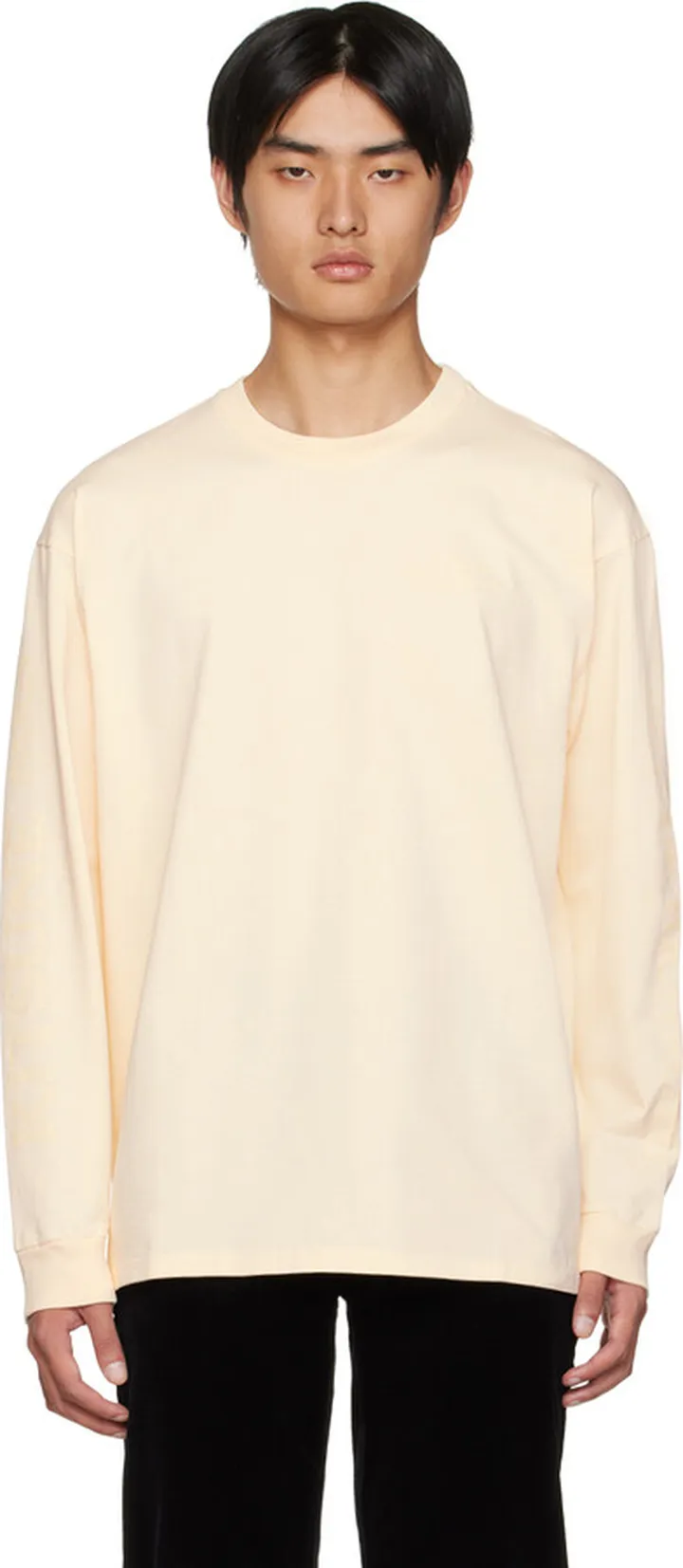 Maison Kitsuné Off-White Rue Richelieu Long Sleeve T-Shirt