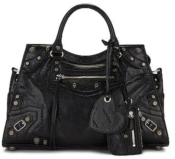 Balenciaga Neo Cagole City Bag in Black