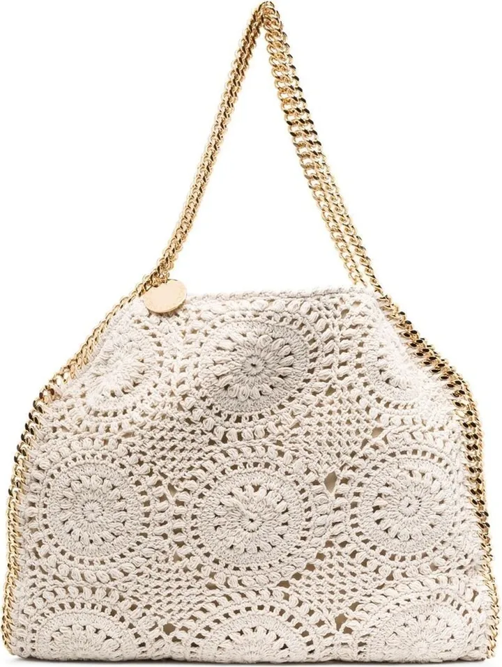 Falabella crochet tote bag