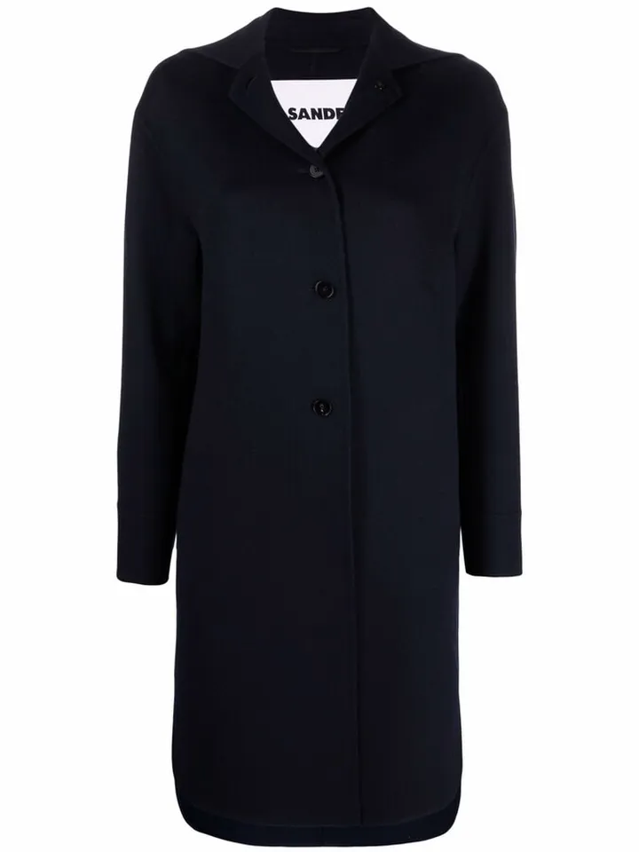 Button-Front Coat