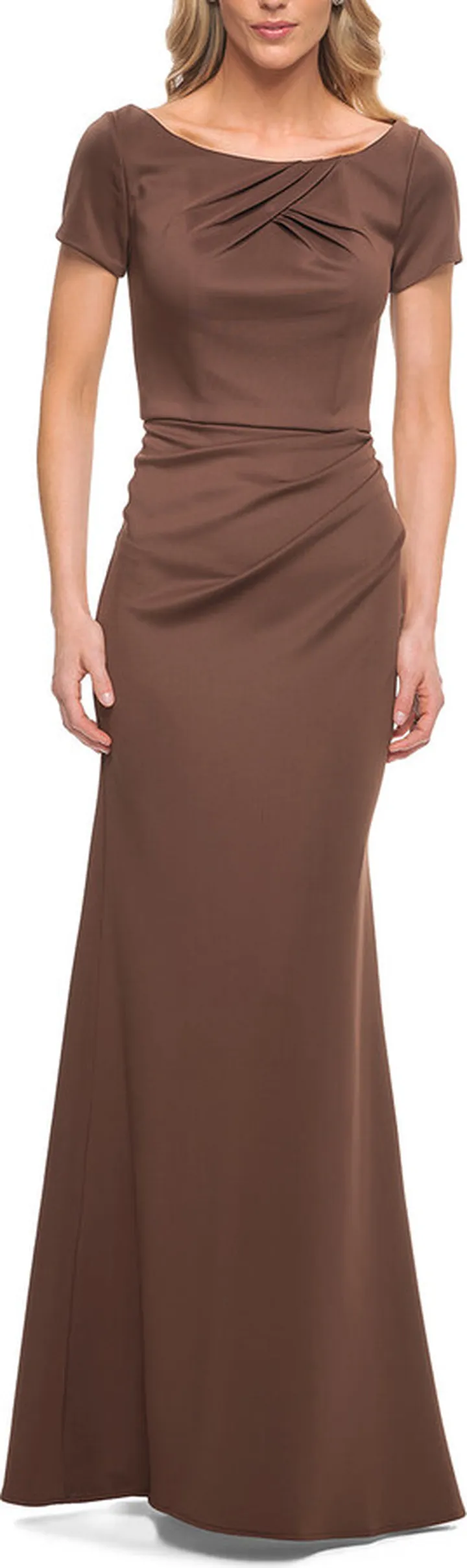 Elegant Long Jersey Dress