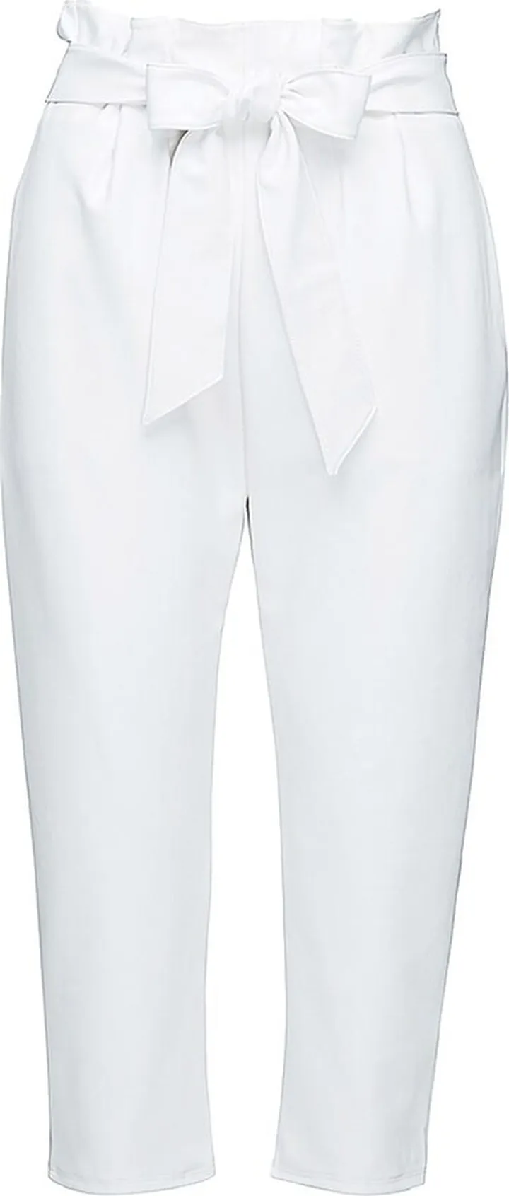 Faux Leather Paperbag Pants