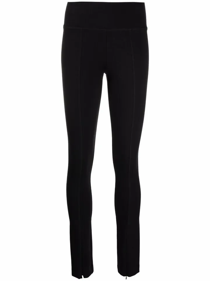 High-Waisted Skinny Trousers