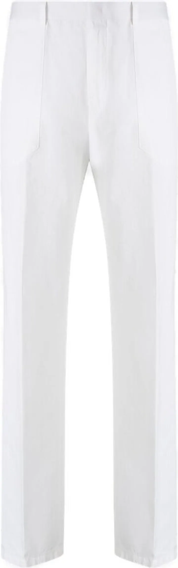 Loro Piana High Waist Straight Leg Trousers