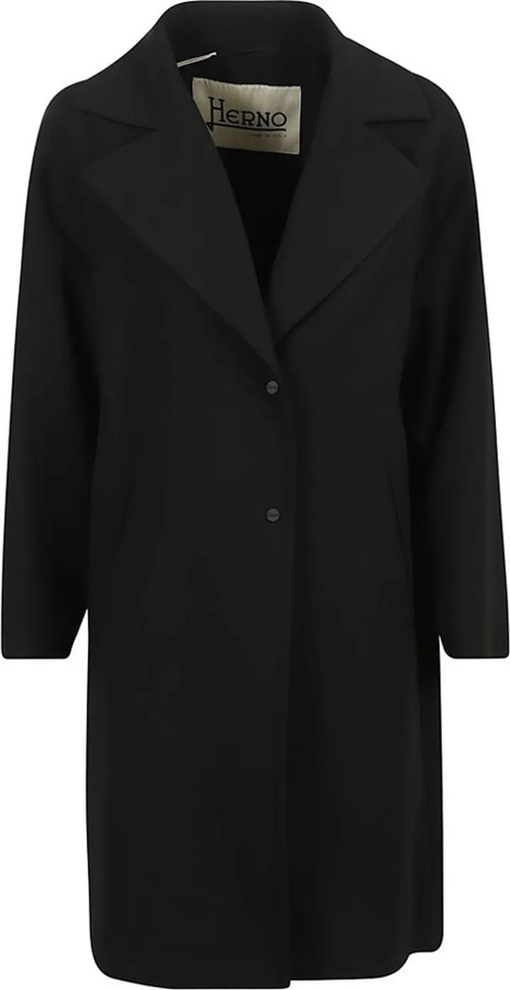 Herno Single-Breasted Trench Coat