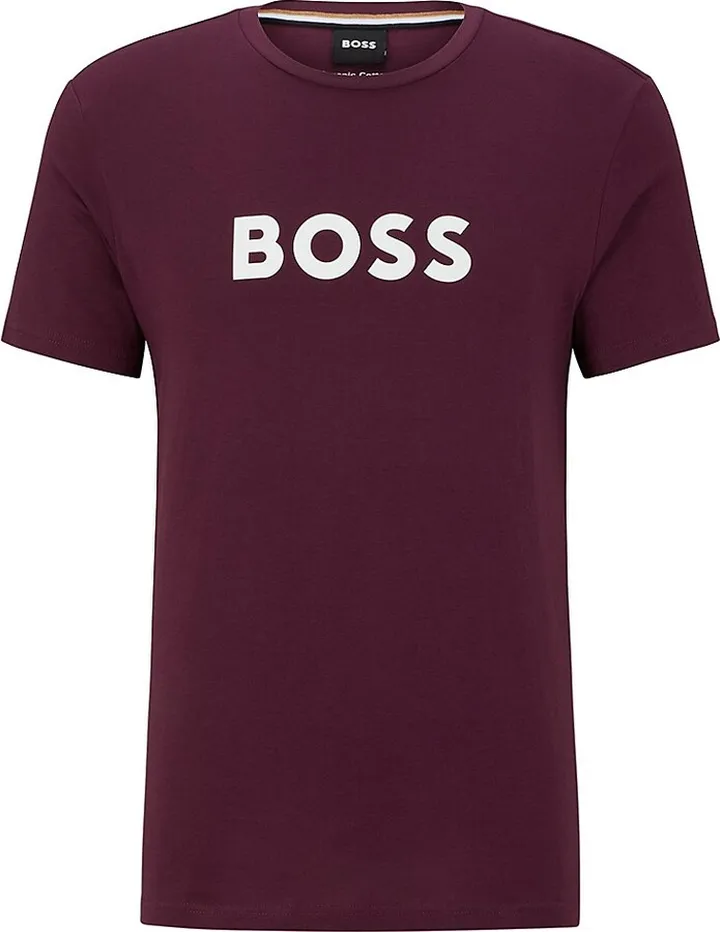 Organic Cotton T-Shirt With Contrast Logo