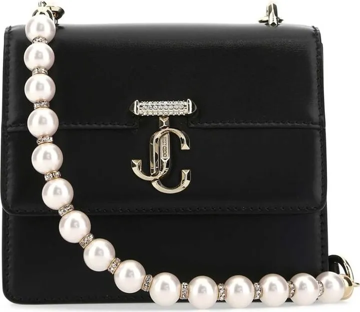 Jimmy Choo Varenne Logo Plaque Shoulder Bag