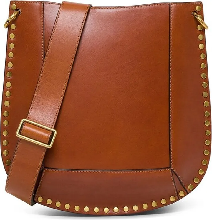 Isabel Marant Oskan Stud-Embellished Crossbody Bag