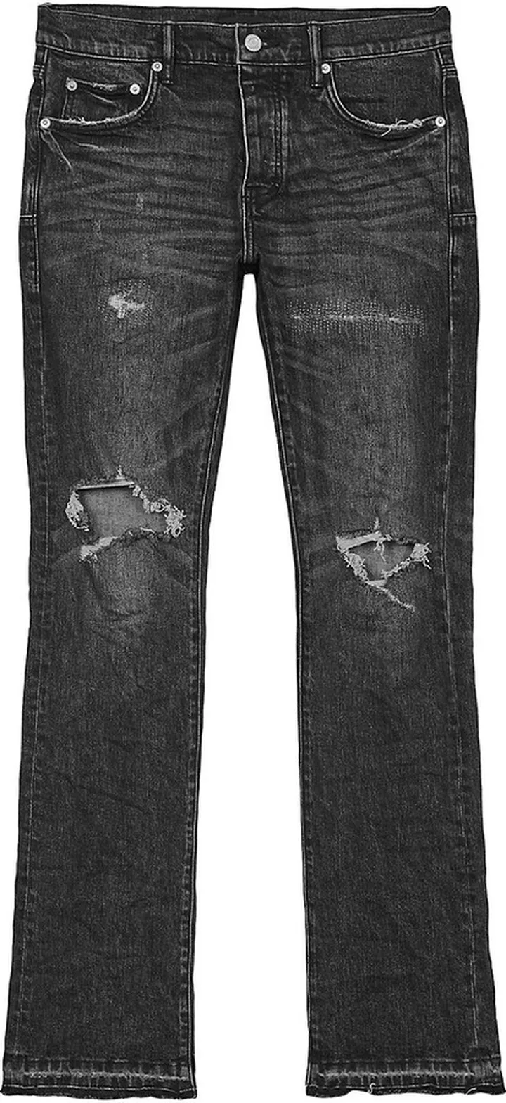 P004 Blowout Released Hem Jeans
