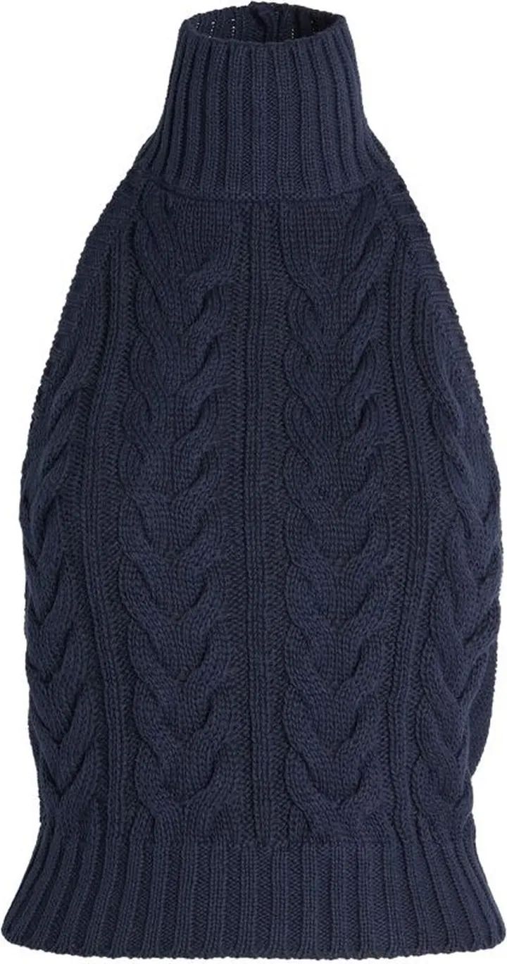 Max Mara Cable-Knit Halterneck Top