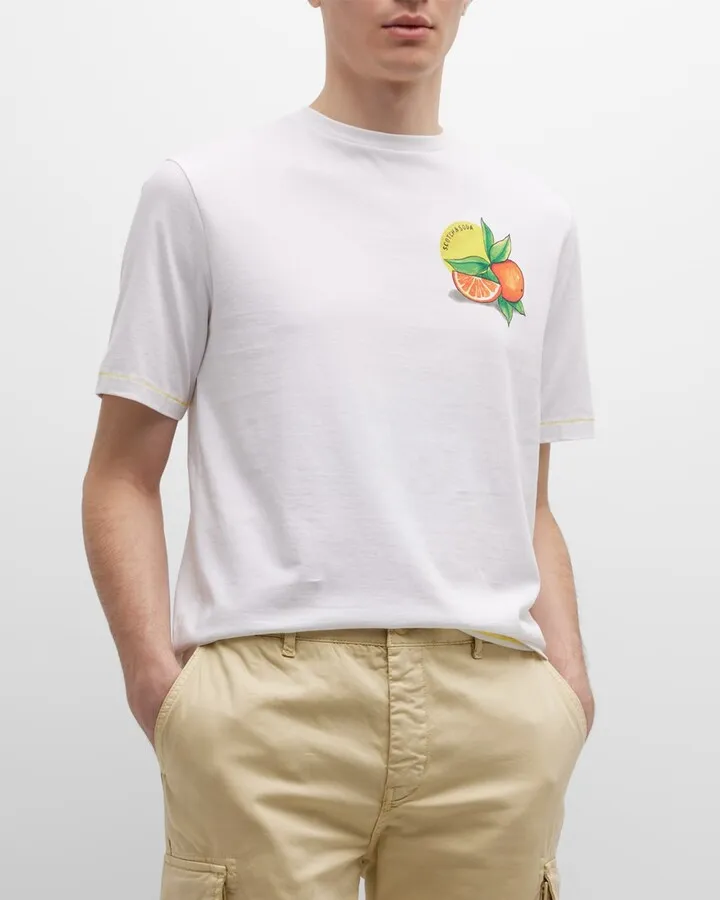 Men's Picnic Artwork T-Shirt