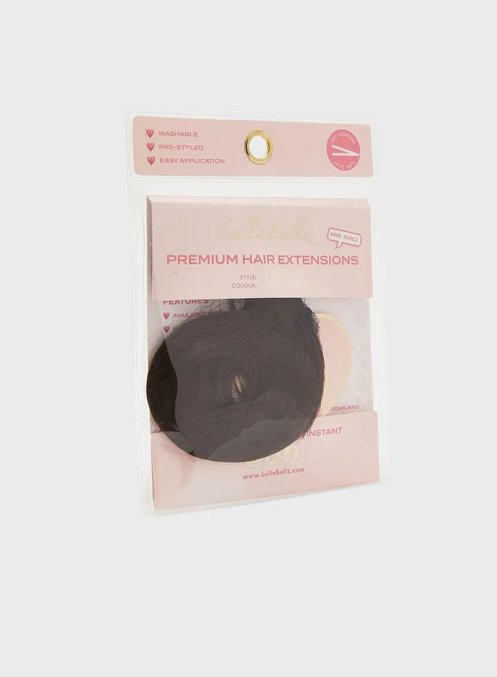 Feathered Bun Booster - Choc Brown