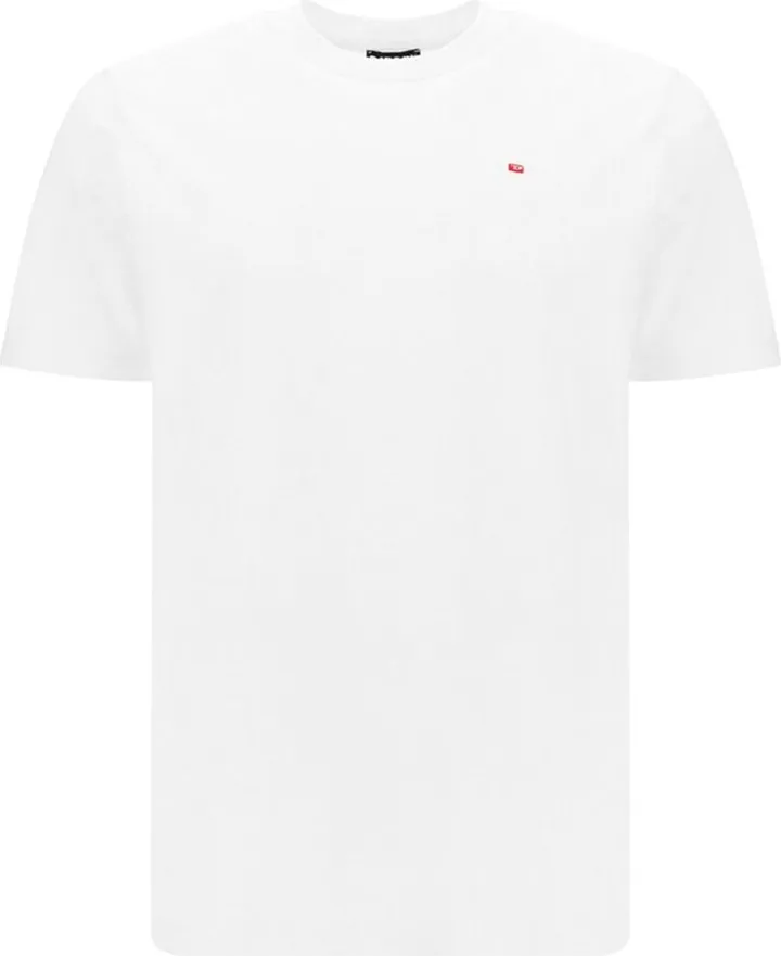 Diesel Logo Embroidered Crewneck T-Shirt
