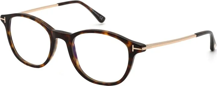 Tom Ford Unisex FT5553-B 50mm Optical Frames