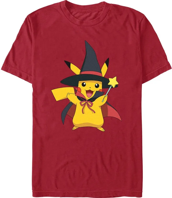 Fifth Sun Men's Pokemon Witches Hat Short Sleeves T-shirt