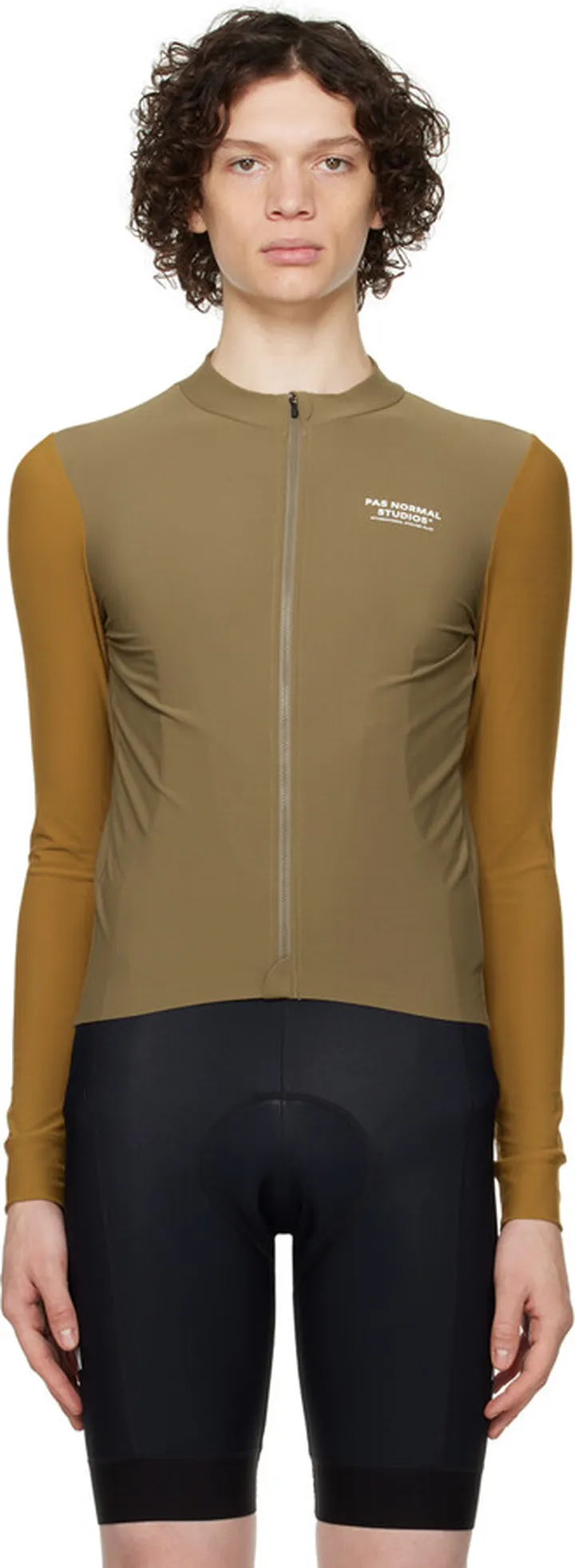 Pas Normal Studios Brown & Khaki Mechanism Long Sleeve T-Shirt