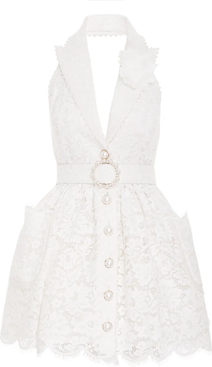 High Tide Tuxedo Mini Dress