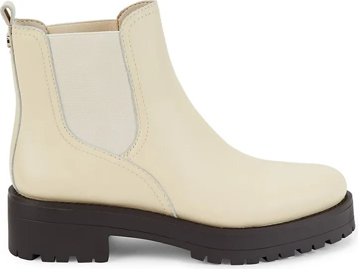 Judah Heel Leather Chelsea Boots