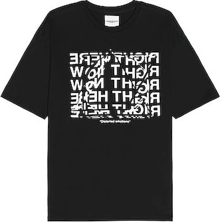 TAKAHIROMIYASHITA The Soloist Right Here Right Now Tshirt in Black