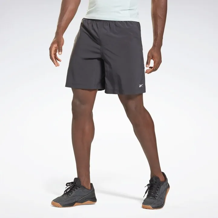 Reebok Austin Shorts Mens Athletic Shorts Small Black
