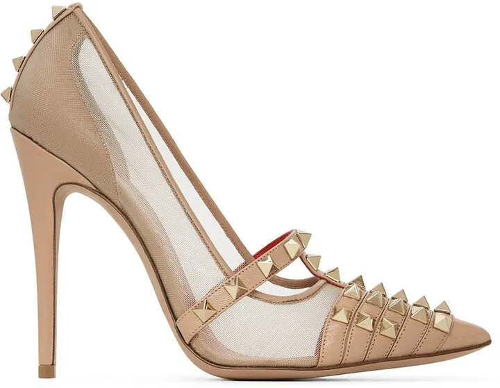 Valentino Garavani Pink 120mm Alcove Heels