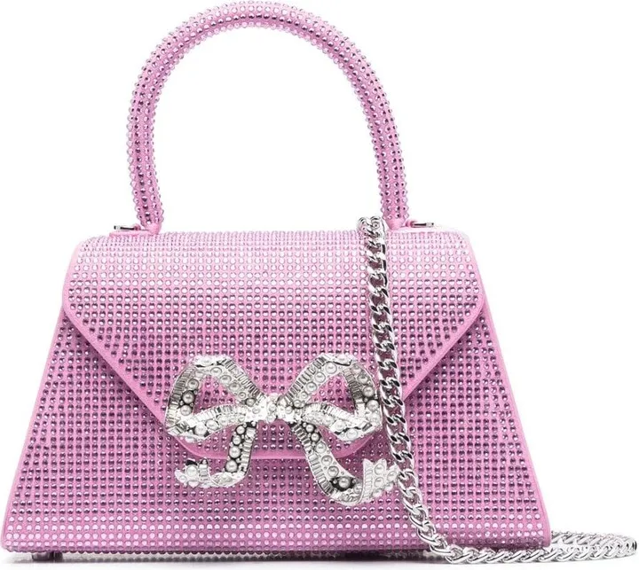 Crystal-Embellished Mini Bag