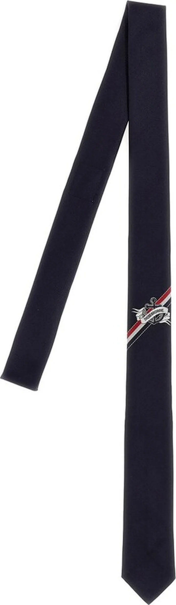 Thom Browne RWB Stripe Detailed Tie