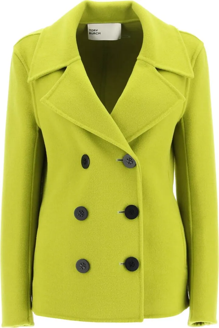 Wool Double-breasted Coat