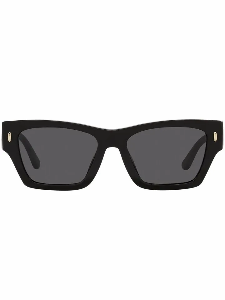 Logo-Plaque Square-Frame Sunglasses
