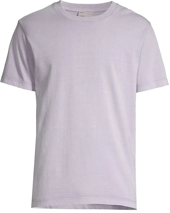 Garment-Dyed Jersey Crewneck T-Shirt
