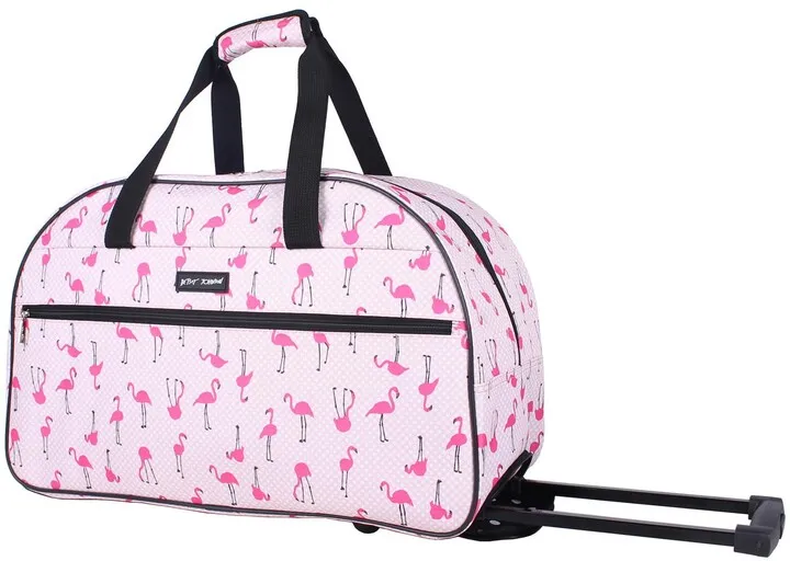 Flamingo Strut Wheeled Weekender