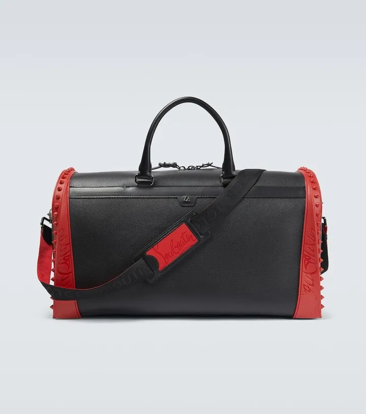 Sneakender leather duffle bag