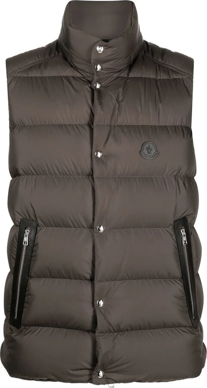 Logo-Patch Padded Gilet