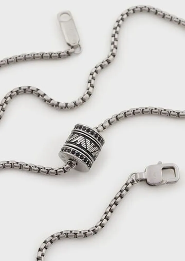 Black Lacquer Components Necklace