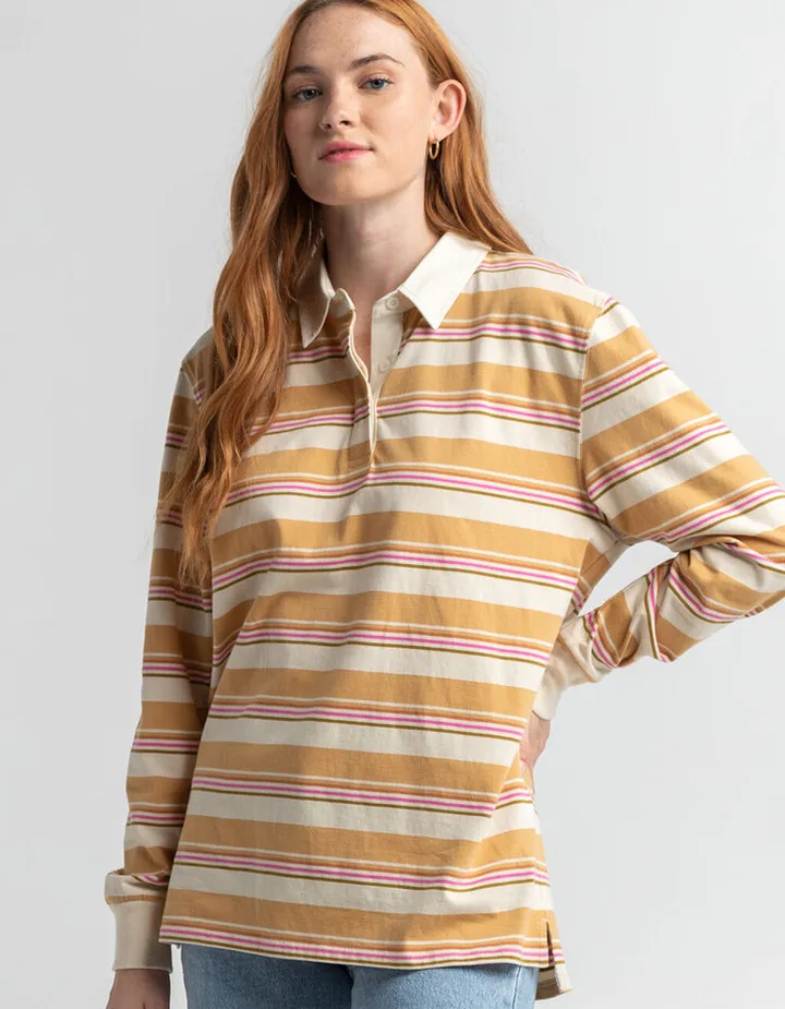BILLABONG Double Up Womens Rugby Polo Shirt