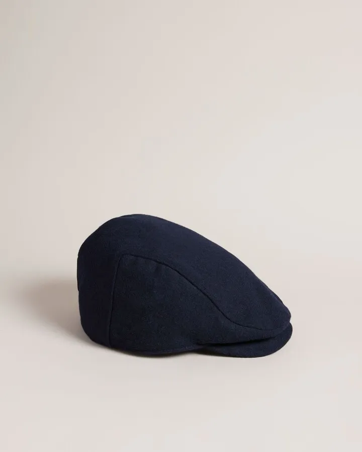 Flat Cap in Dark Blue