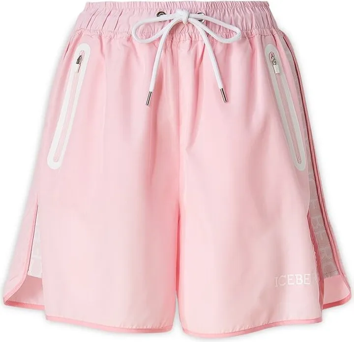 Iceberg Logo Detailed Drawstring Shorts