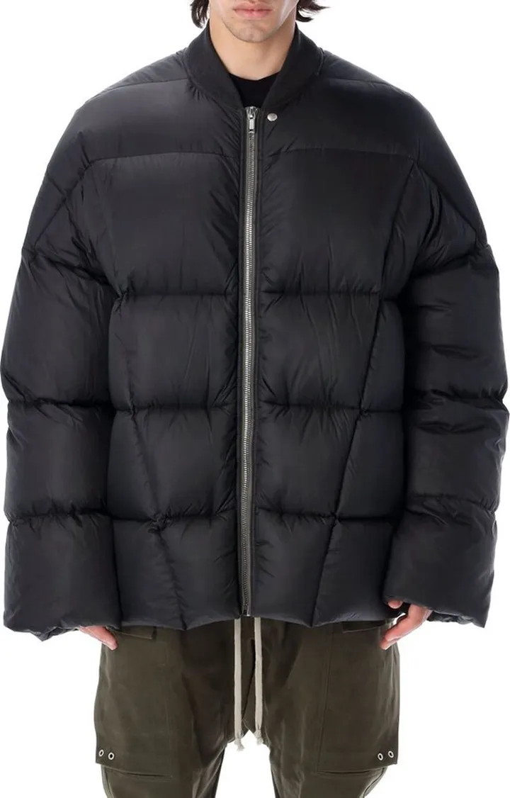 Rick Owens Zipped Padded Bomber Jacket