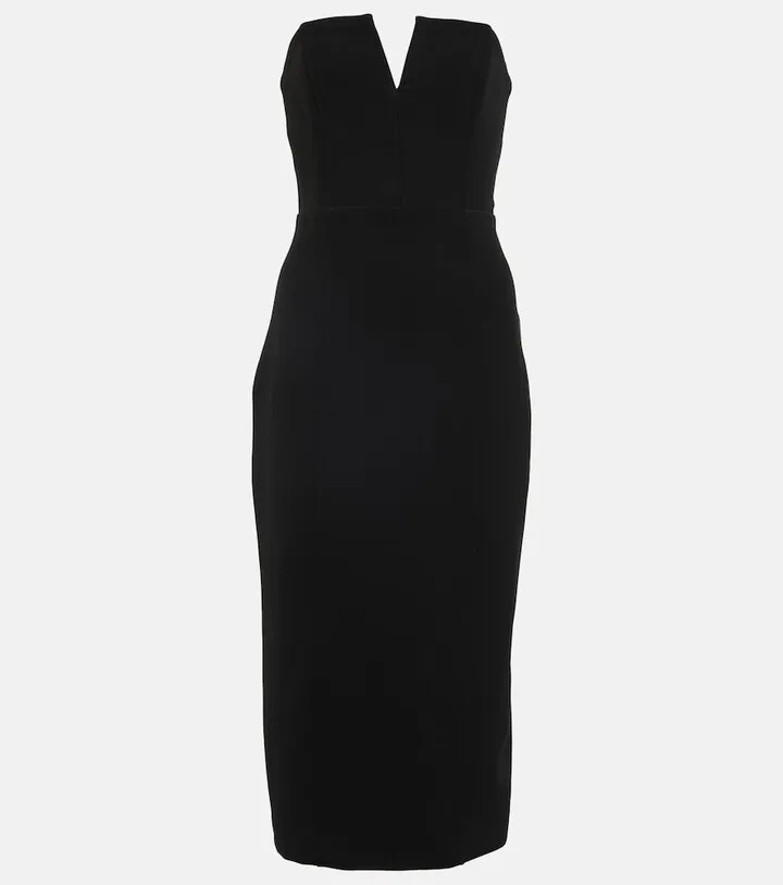 Nabi strapless midi dress