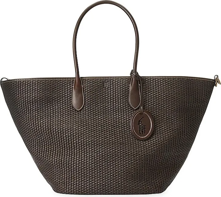 Large Woven Raffia Tote