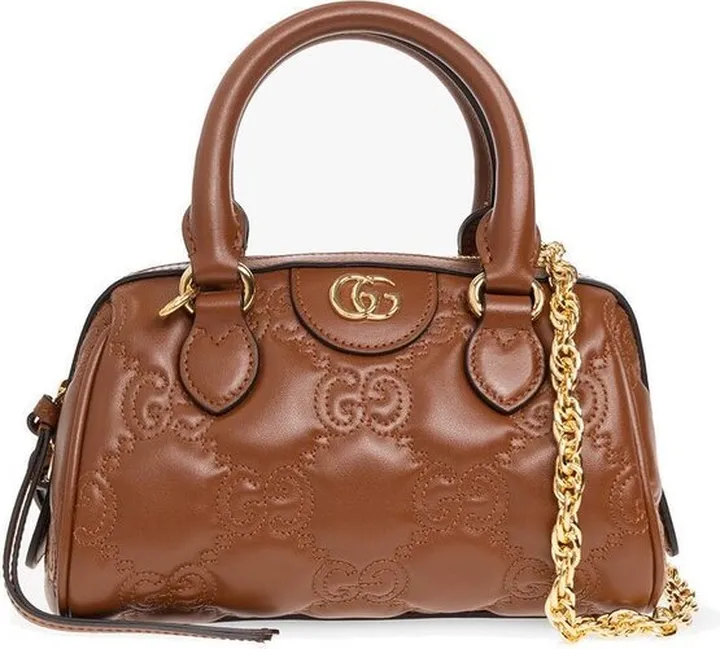 Gucci Matelassé Quilted Zipped Tote Bag