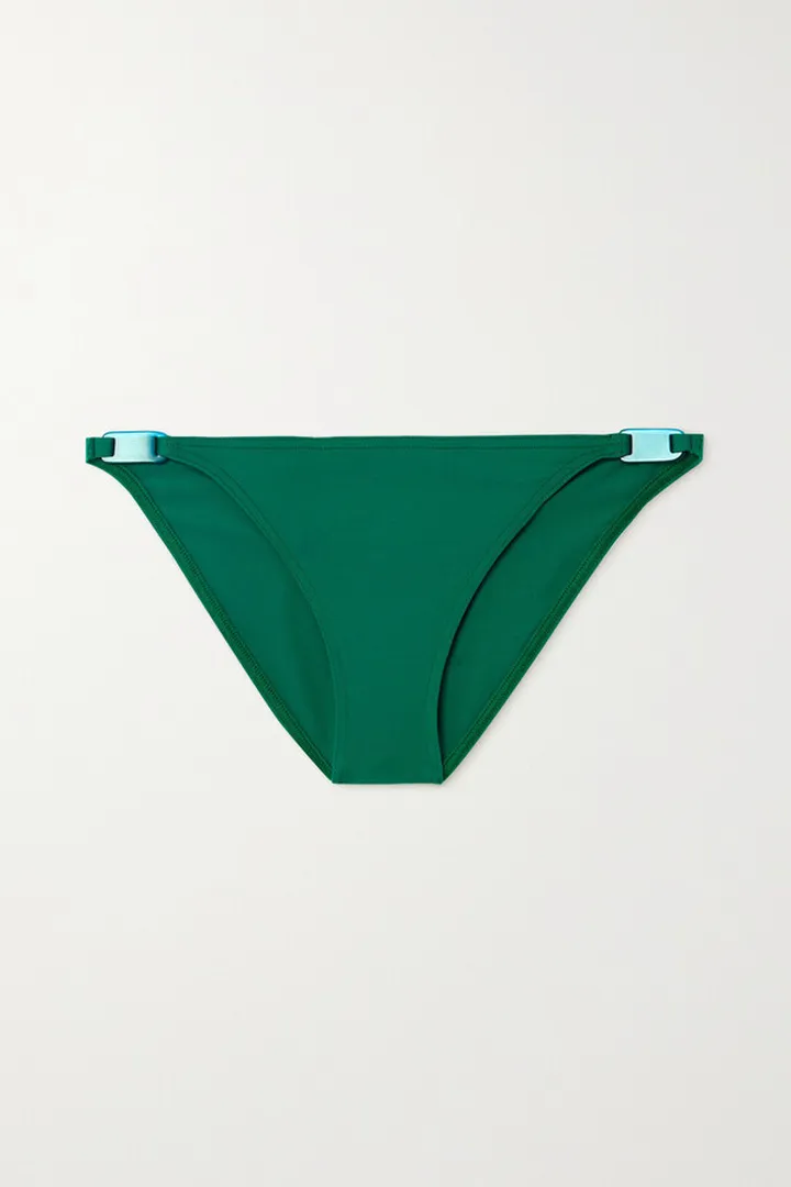 Eres - Plexi Roche Embellished Bikini Briefs - Green